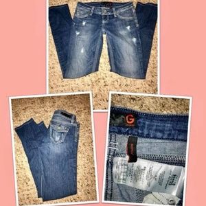 GUESS BOOT CUT JEANS